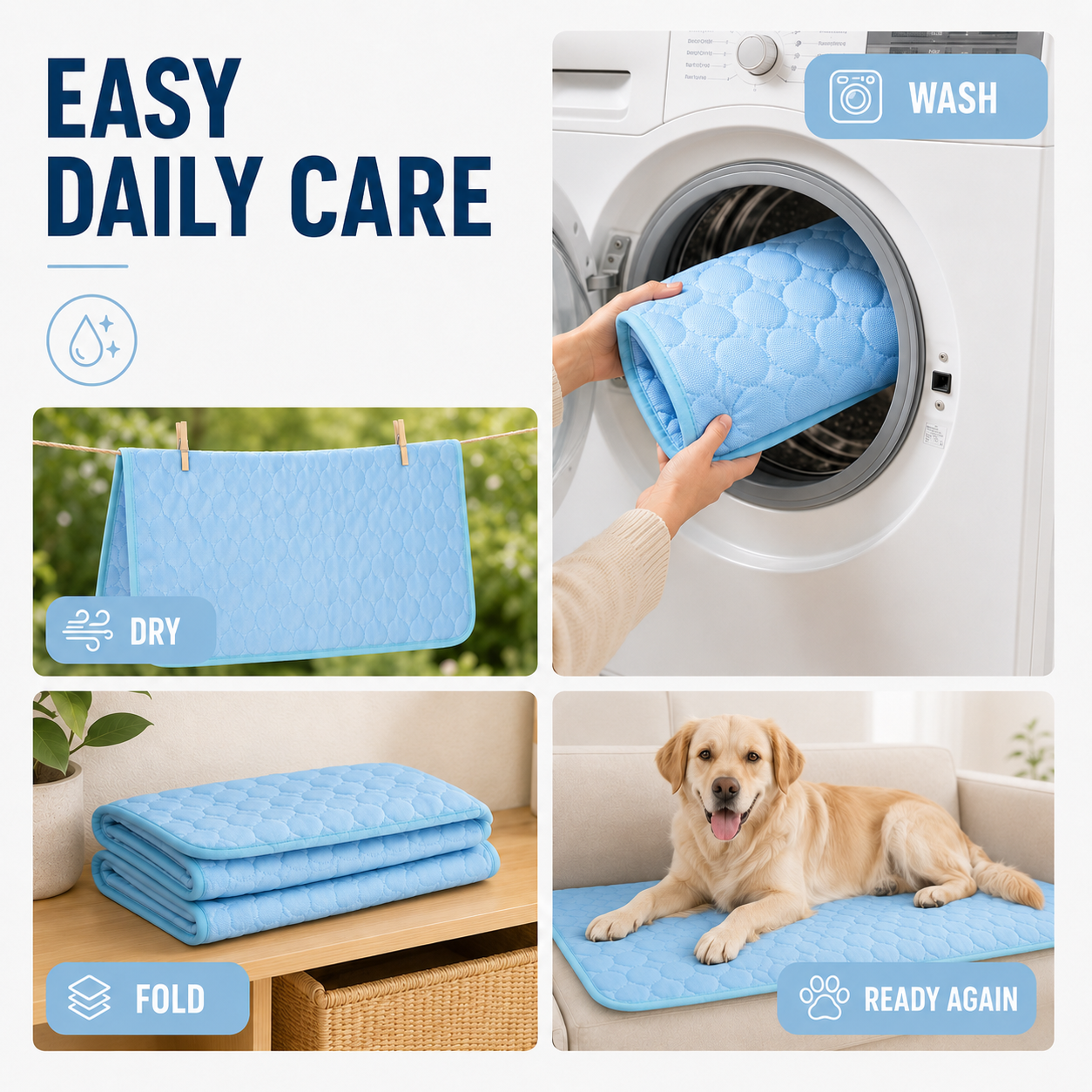 Nordspur | Chillpaw Quilted Cooling Mat For Pets