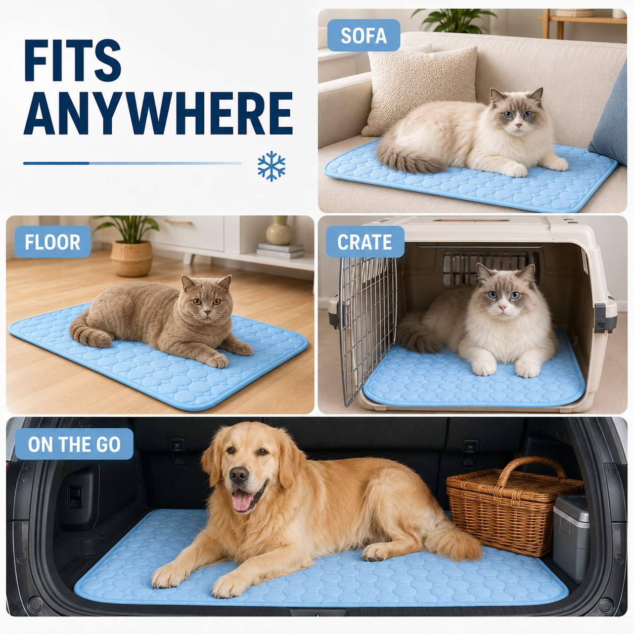 Nordspur | Chillpaw Quilted Cooling Mat For Pets