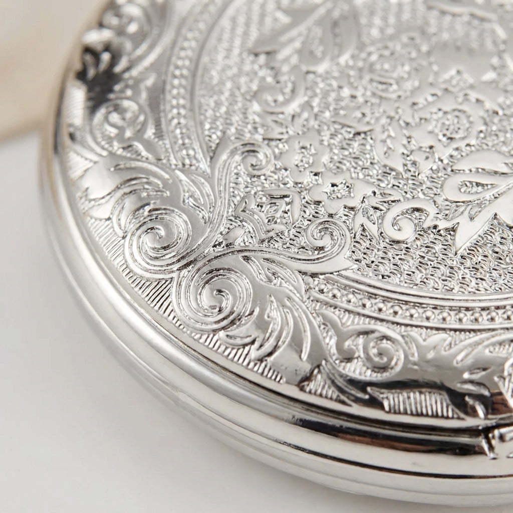 Nordspur | Chronavault Retro Carved Flip Pocket Watch