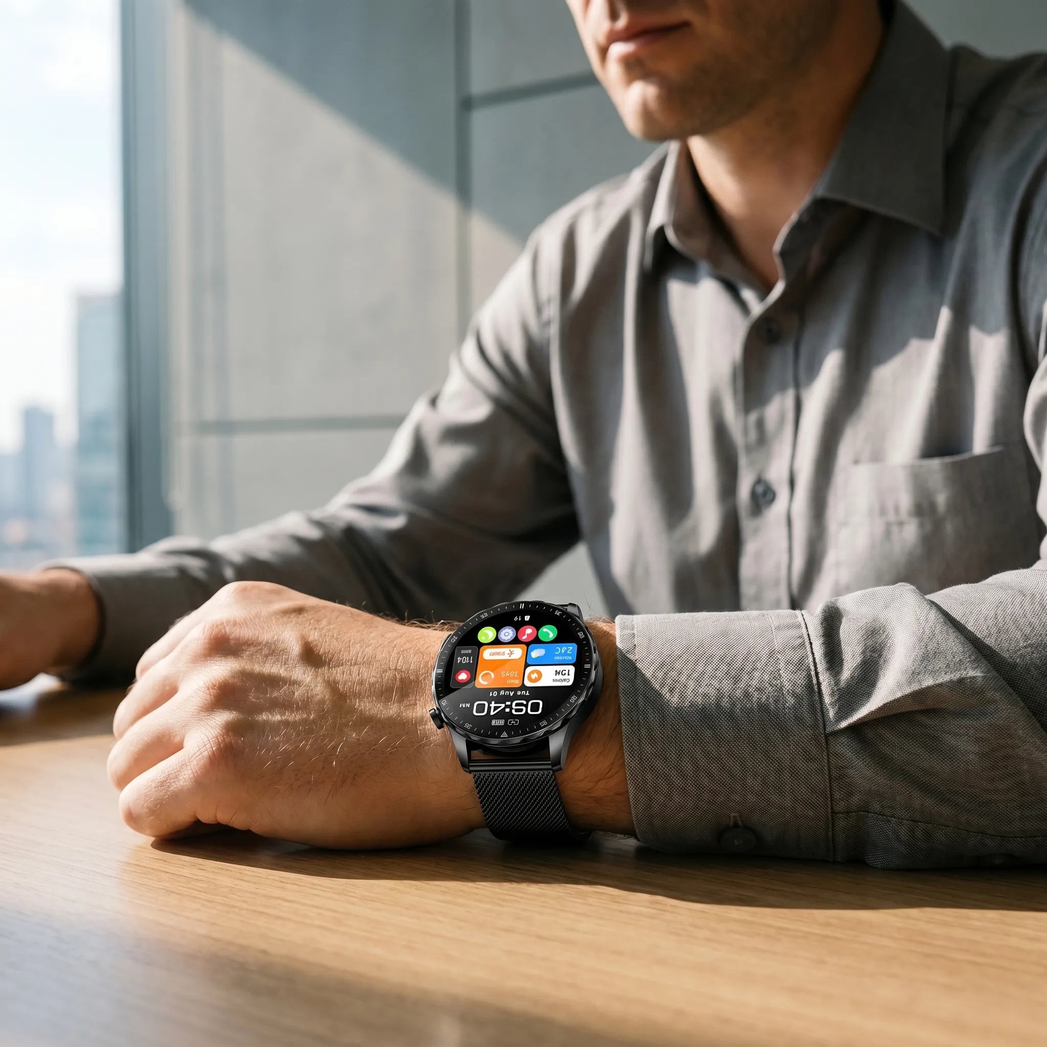 Nordspur | Chronexia Round Sports Smartwatch