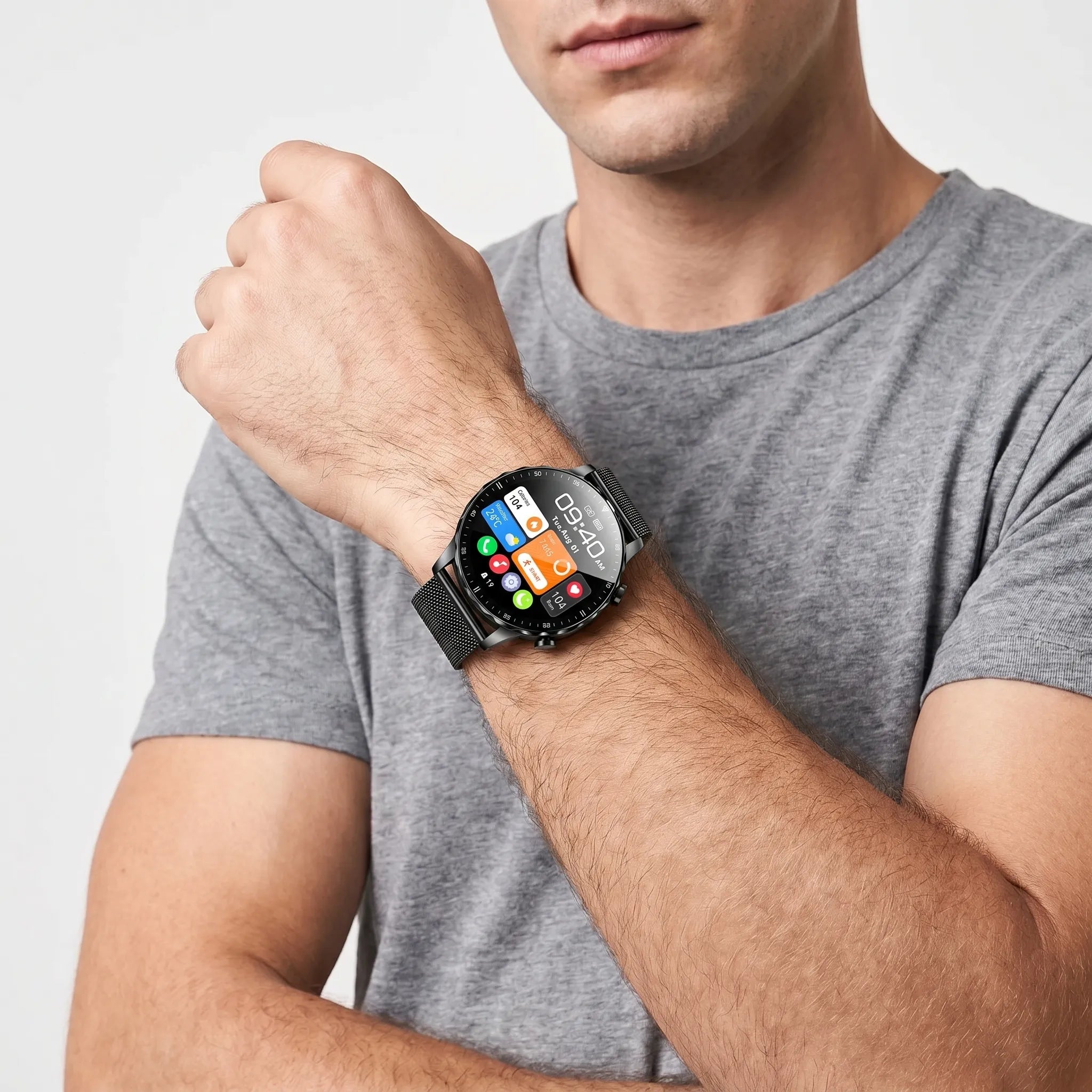 Nordspur | Chronexia Round Sports Smartwatch