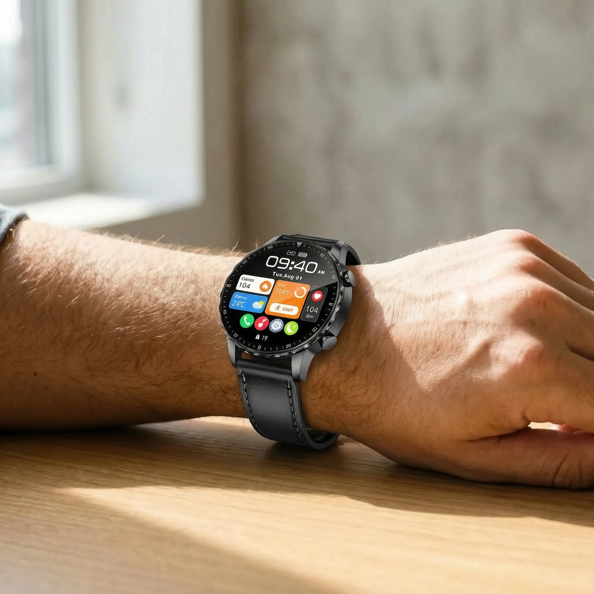Nordspur | Chronexia Round Sports Smartwatch