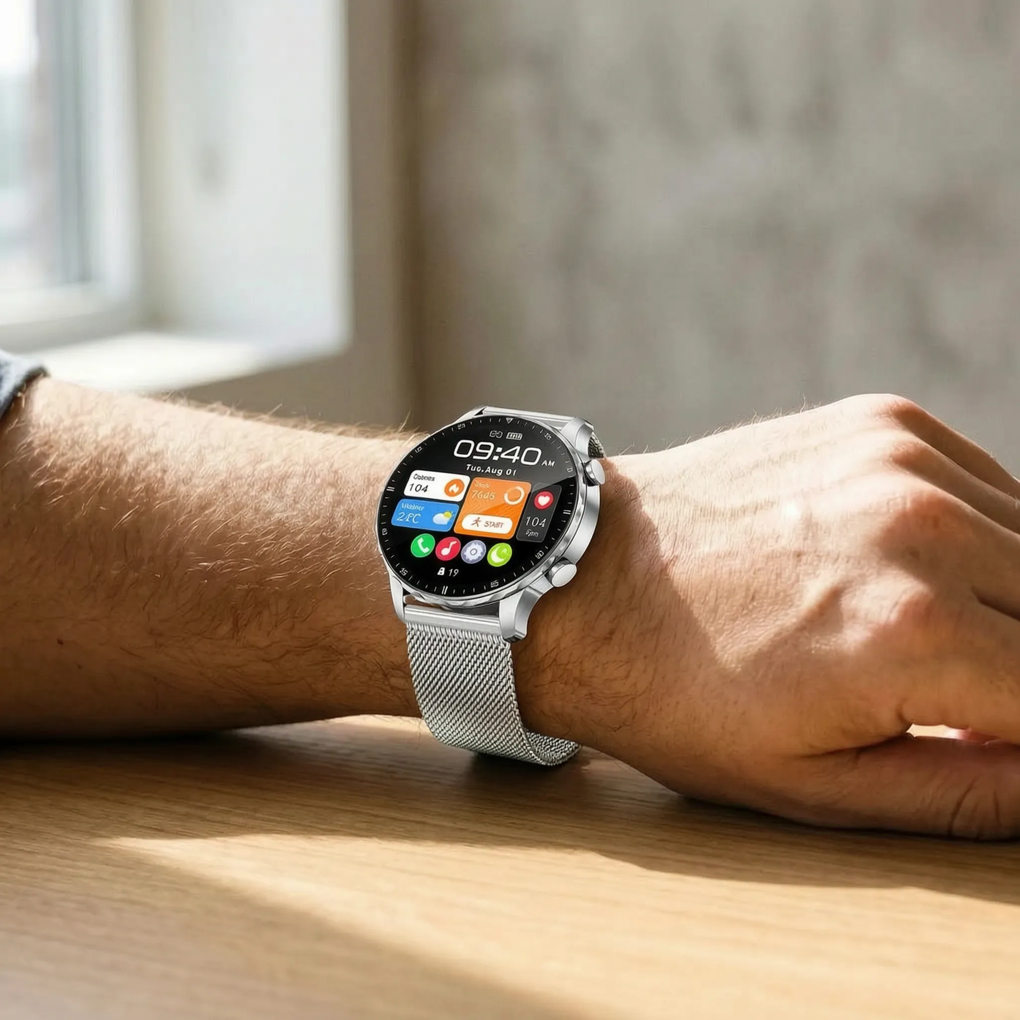 Nordspur | Chronexia Round Sports Smartwatch