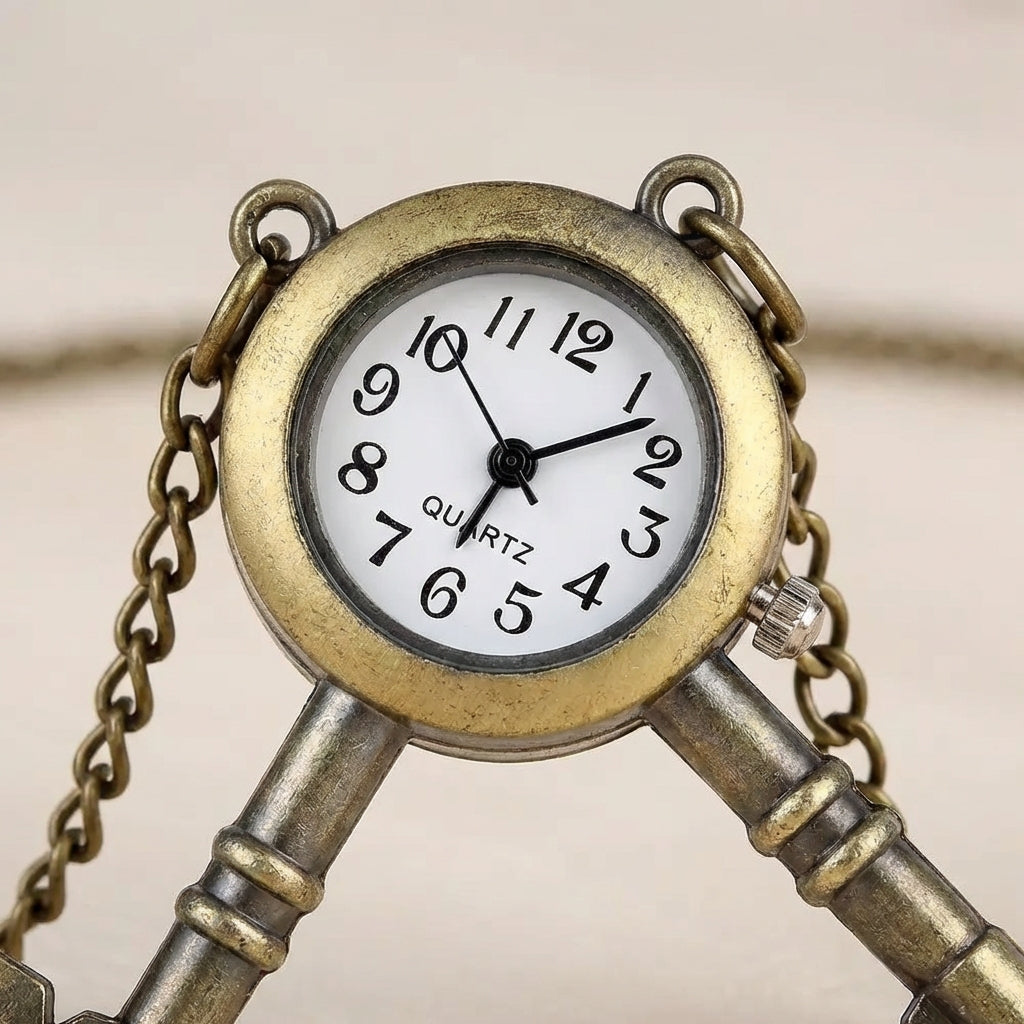 Nordspur | Chronokey Vintage Key Shaped Pendant Watch