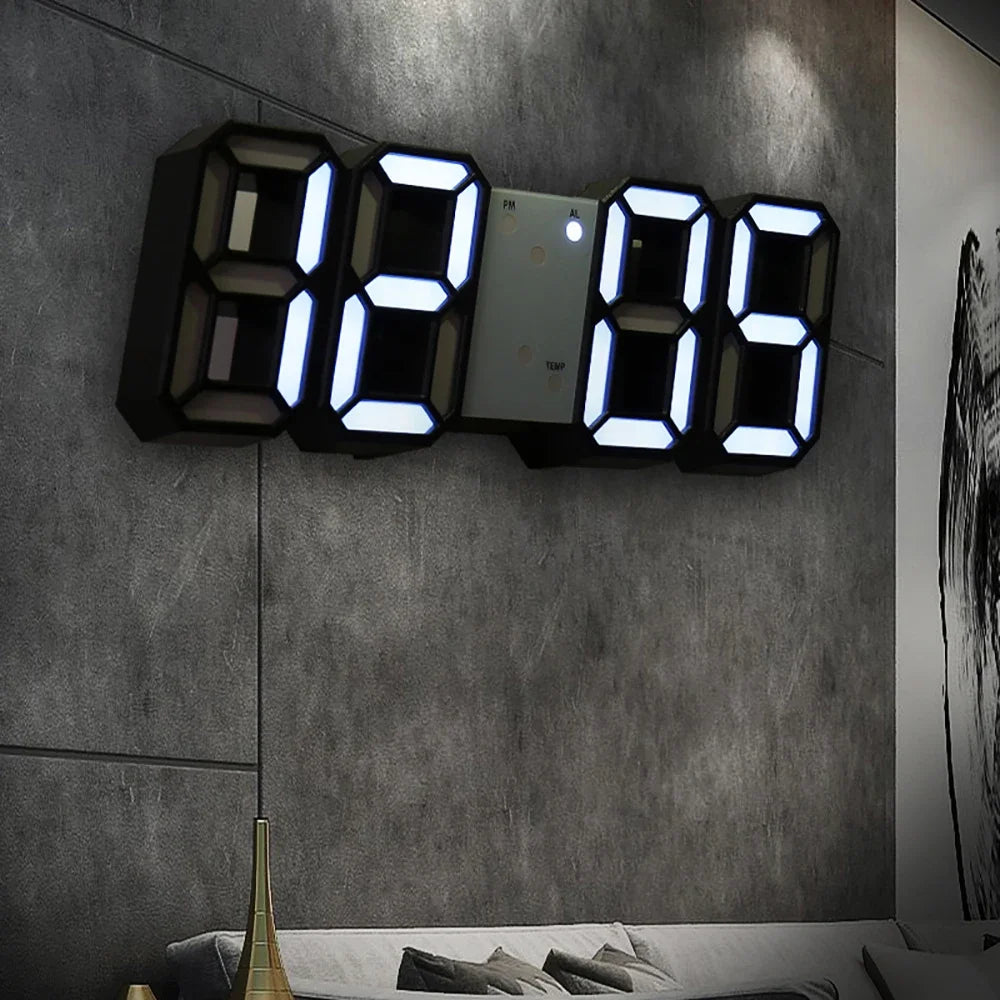 Nordspur | Chronovue Modern 3D LED Wall Clock