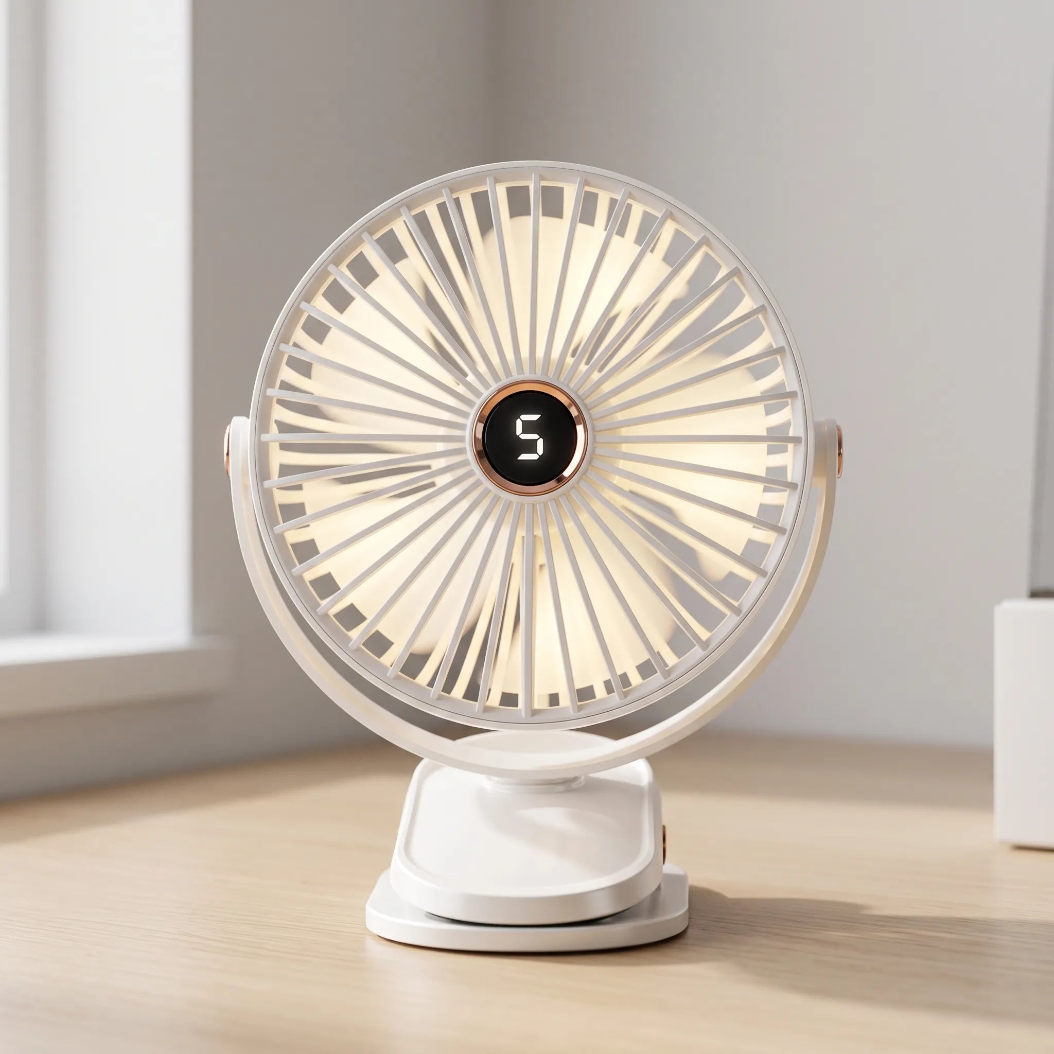Nordspur | Circulite Rechargeable Portable Clip-On Desk Fan