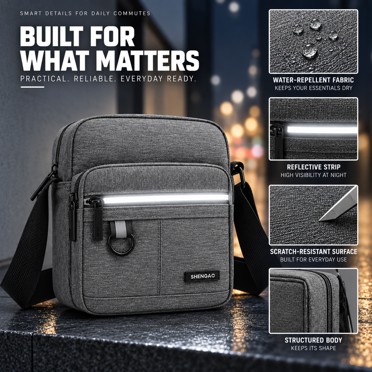 Nordspur | CityCarrier Shoulder Bag