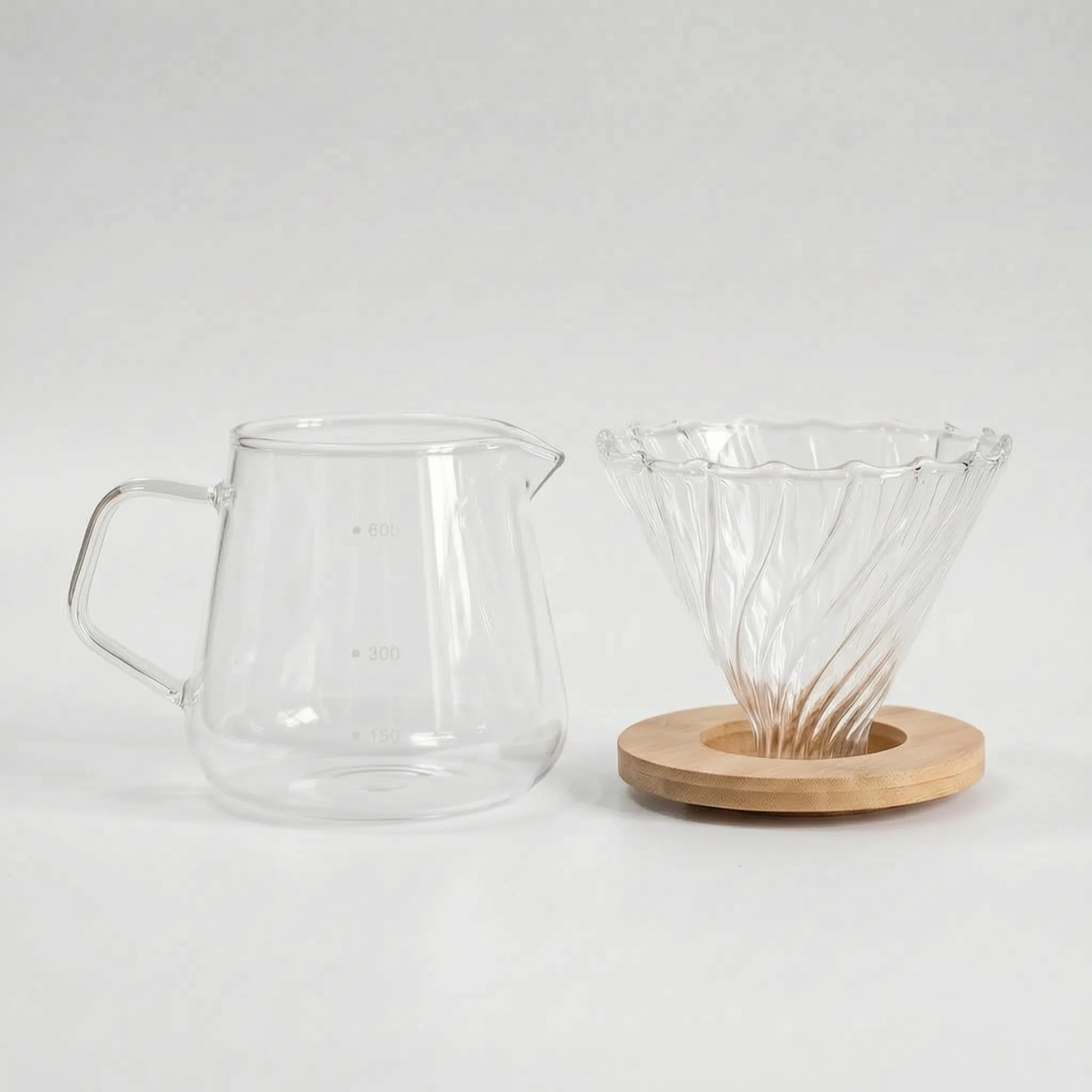 Nordspur | Claripour Ribbed Manual Pour Over Coffee Maker