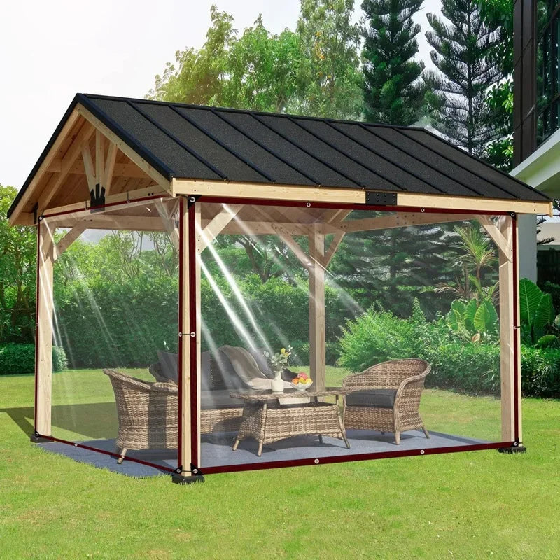 Nordspur | Clarova Transparent Tarpaulin Patio Enclosure Curtain