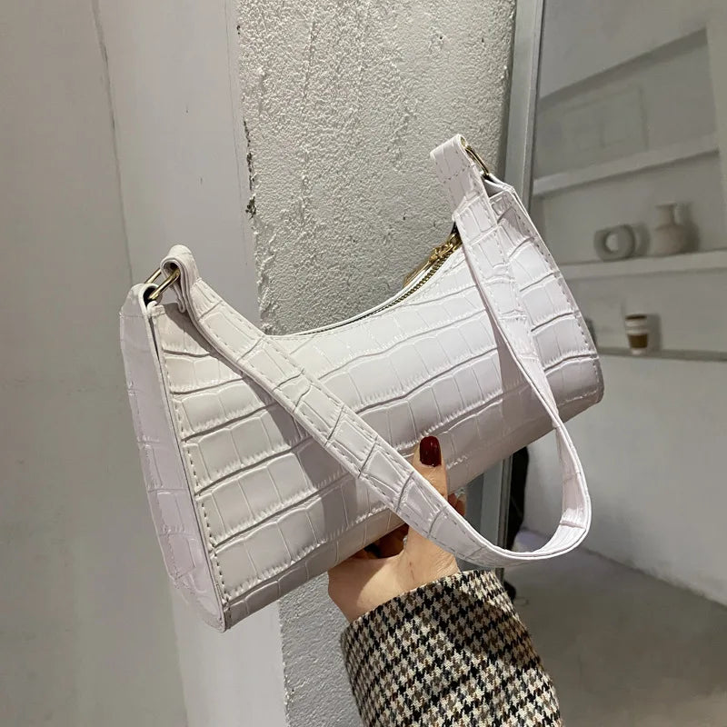 Nordspur | Claviette Retro Baguette-Style Shoulder Bag