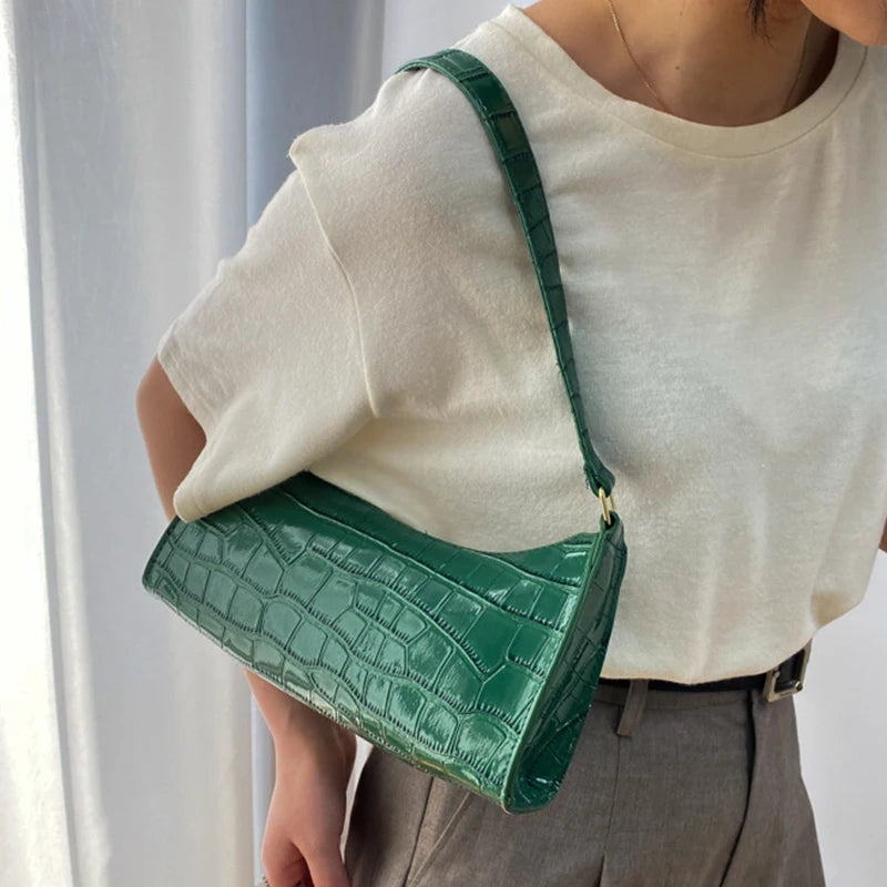 Nordspur | Claviette Retro Baguette-Style Shoulder Bag