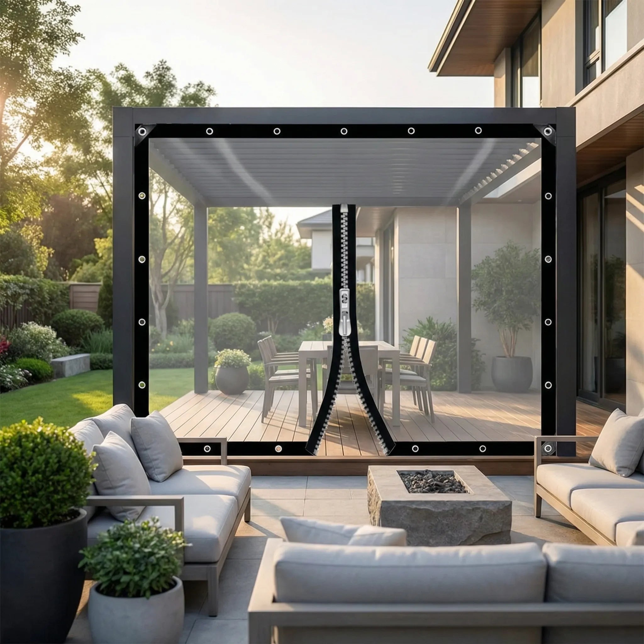 Nordspur | Clearverra Transparent Zipper Canopy Panel