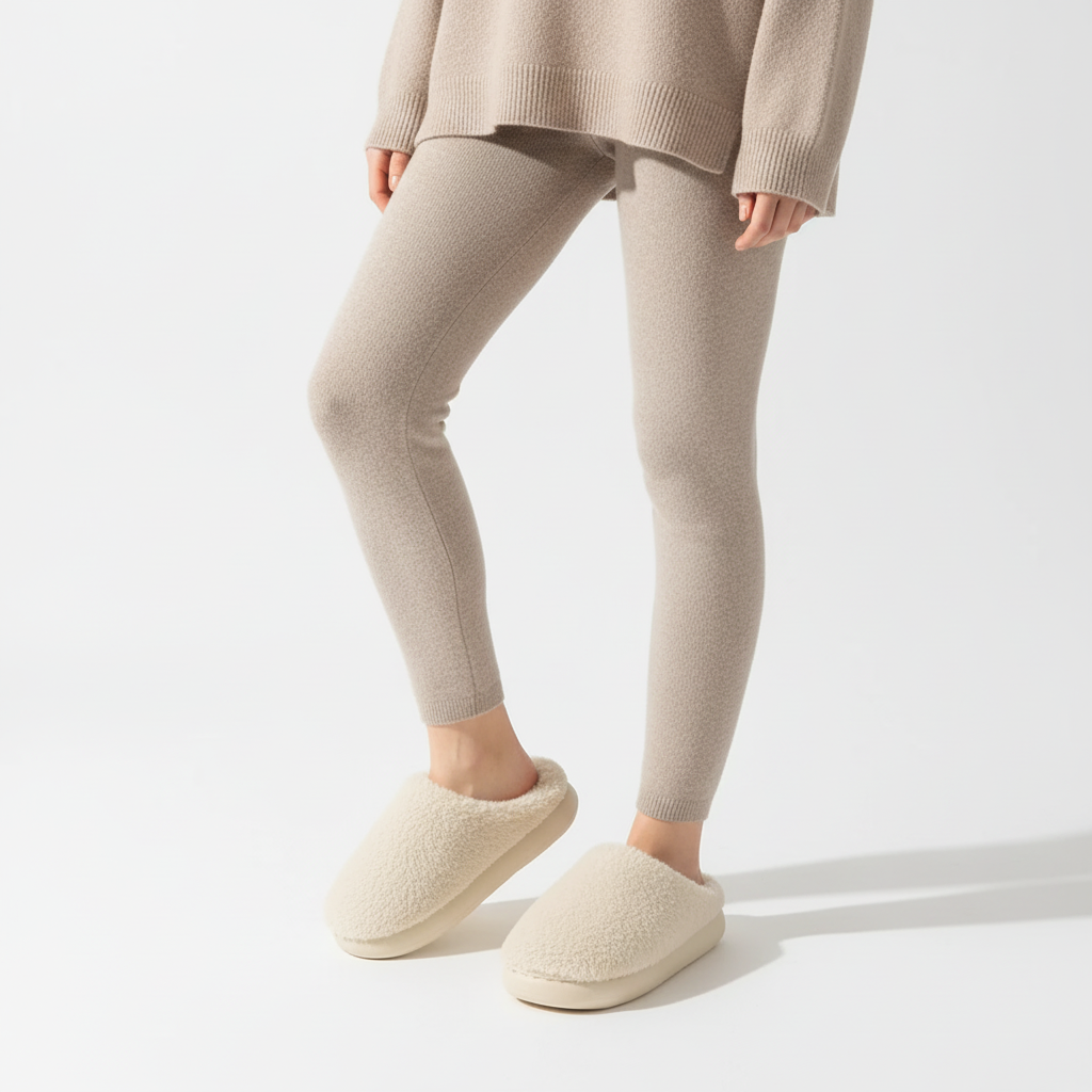 Nordspur | Closed Toe Faux Fur Slipper