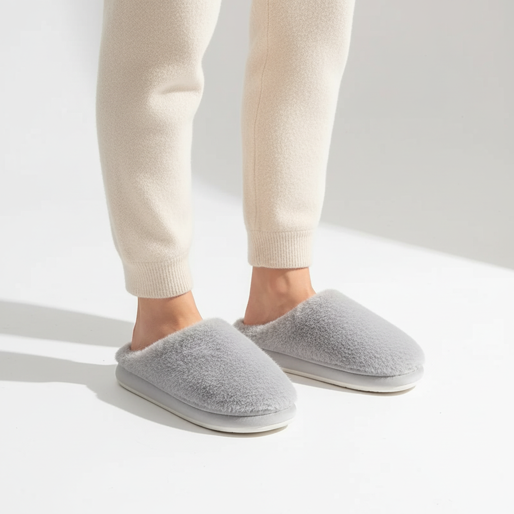 Nordspur | Closed Toe Faux Fur Slipper