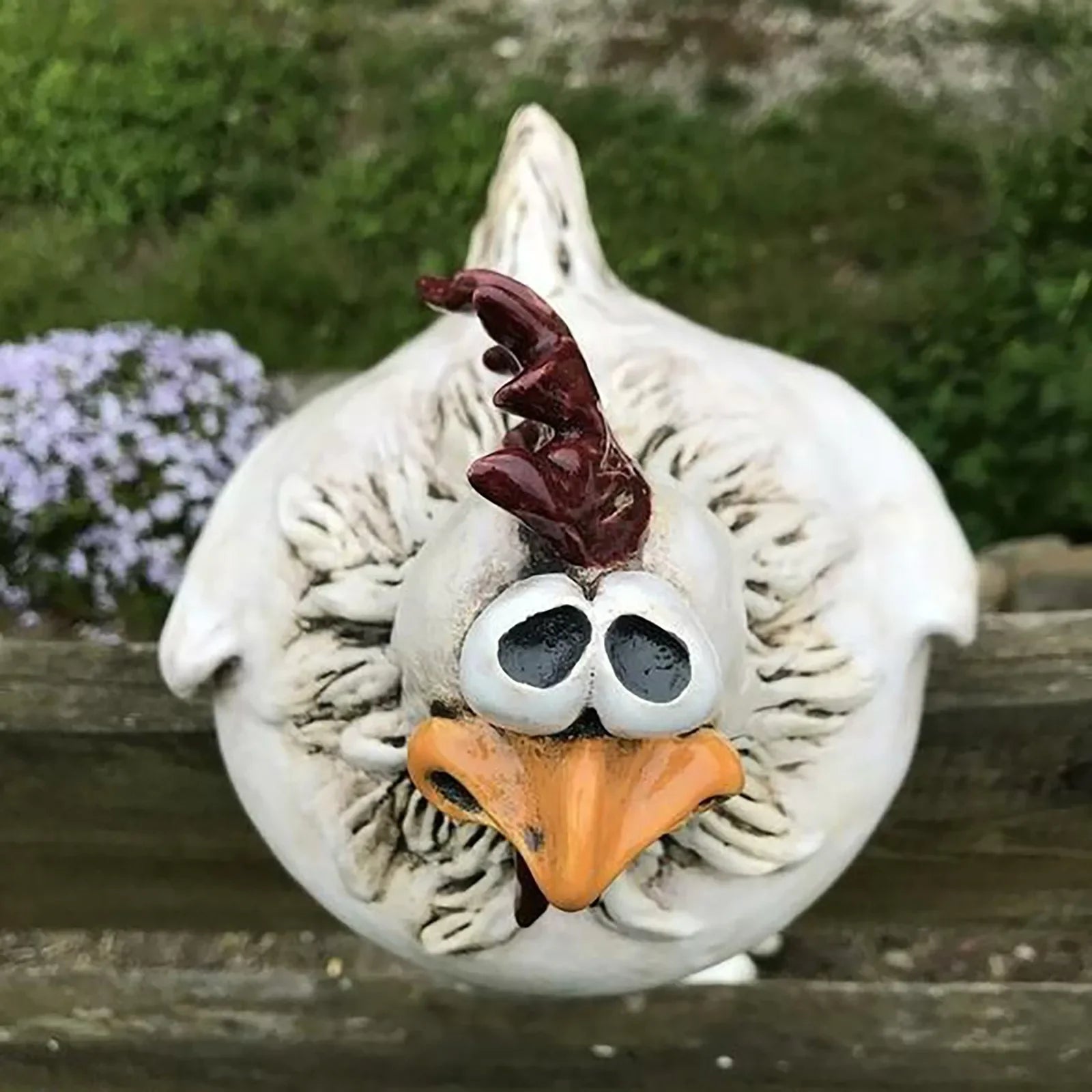 Nordspur | Clucksworth Novelty Hen Sculpture For Garden Fences