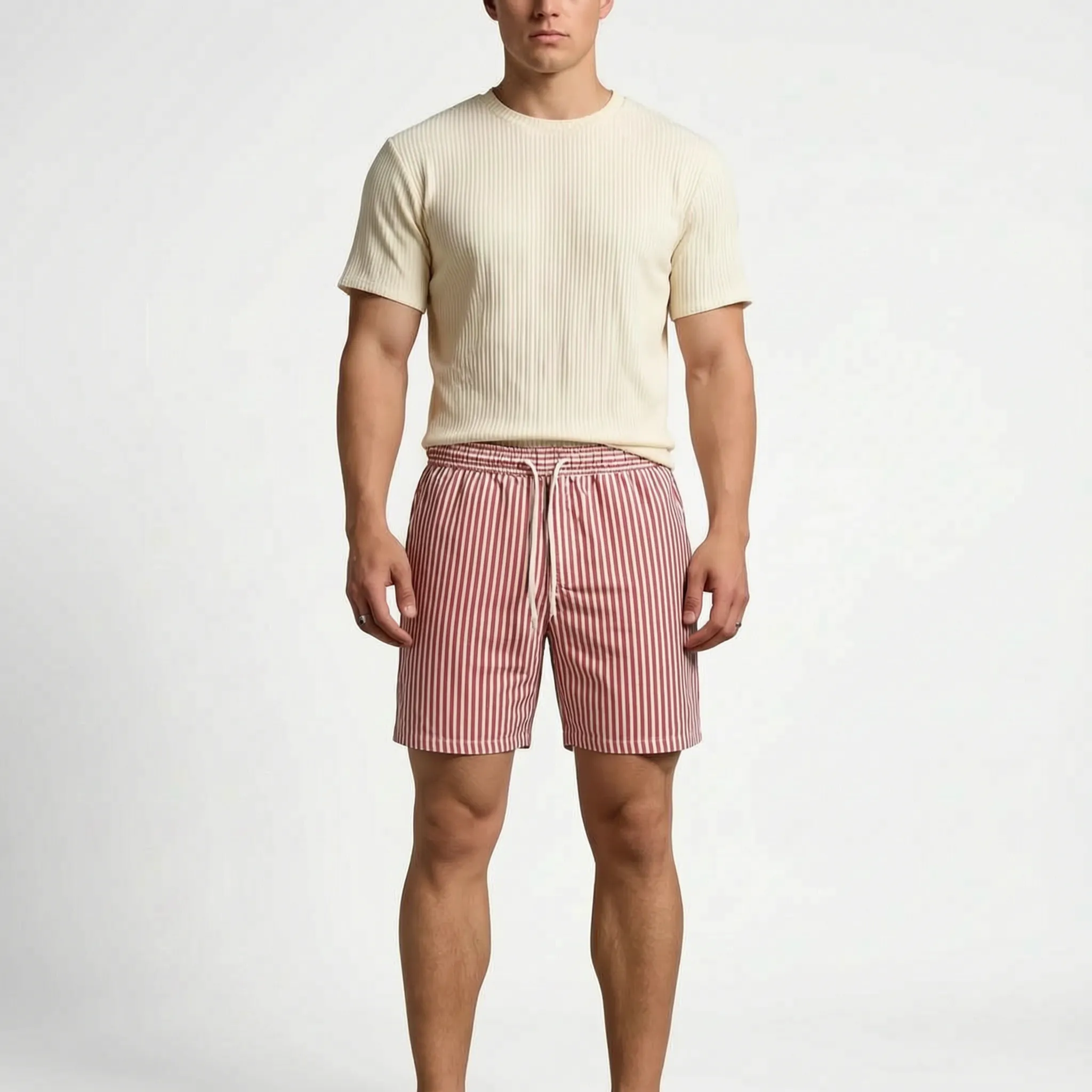 Nordspur | Coastari Mens Striped Casual Swim Shorts