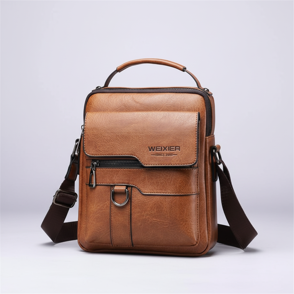 Nordspur | Compact PU Leather Messenger
