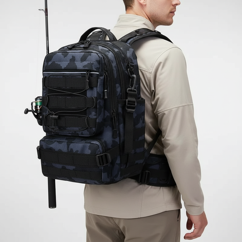 Nordspur | Compact Tactical Fishing Backpack
