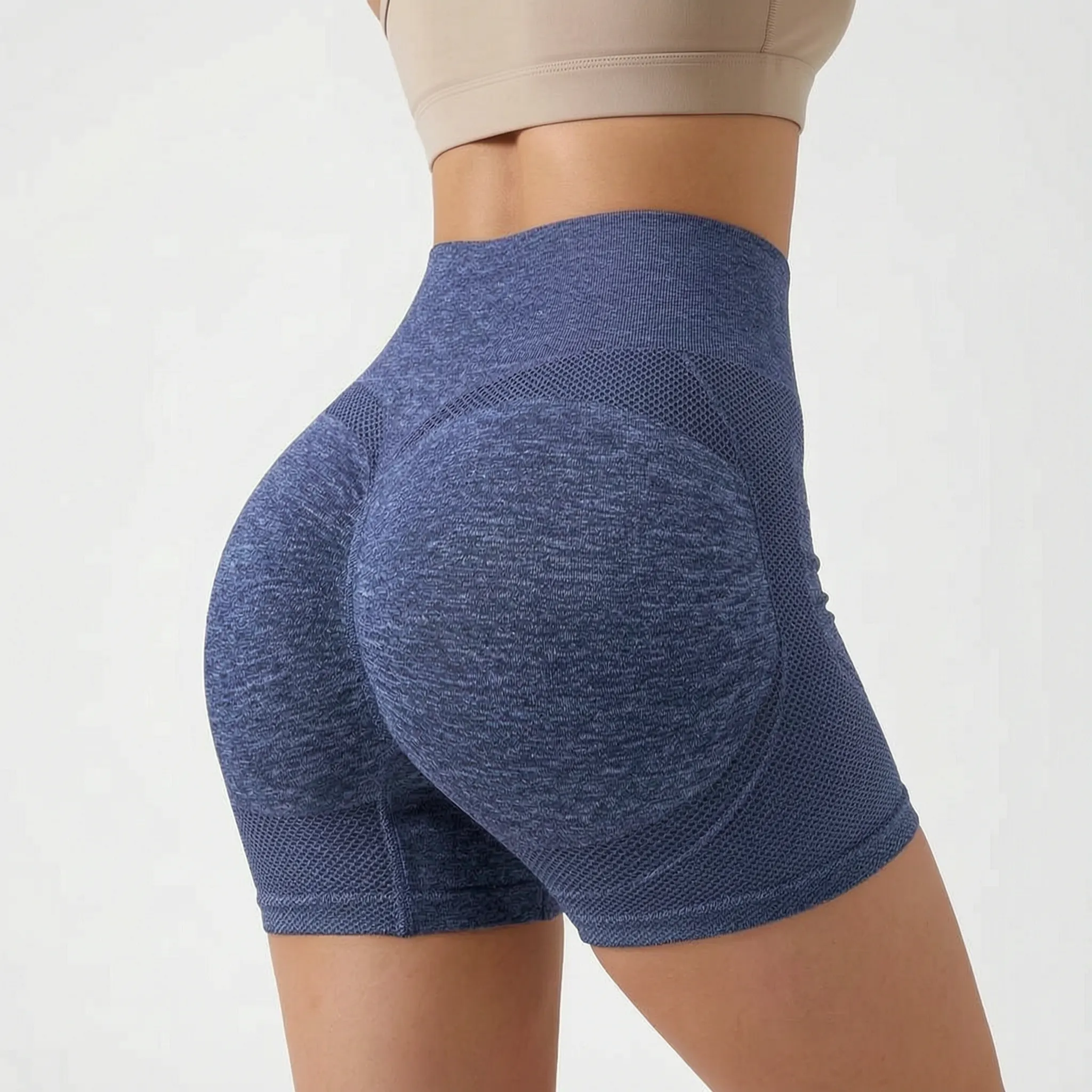 Nordspur | Contoura High Waisted Seamless Workout Shorts
