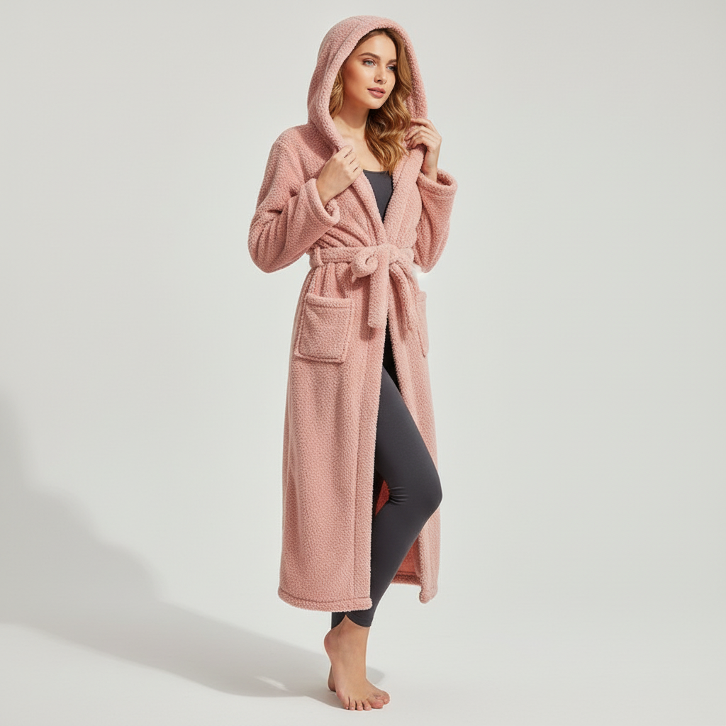Nordspur | Coraluxe Hooded Long Bathrobe