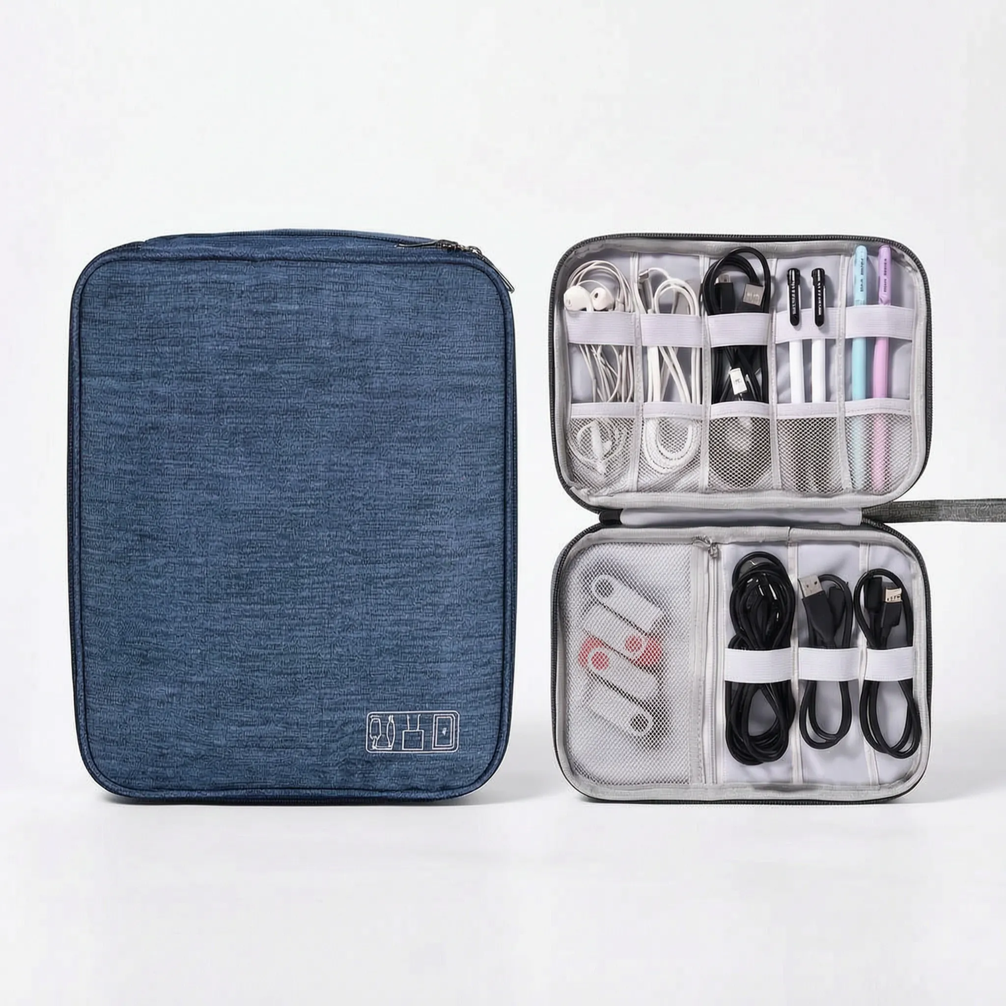 Nordspur | CordCaddy Multi-Compartment Travel Cable Organiser Bag