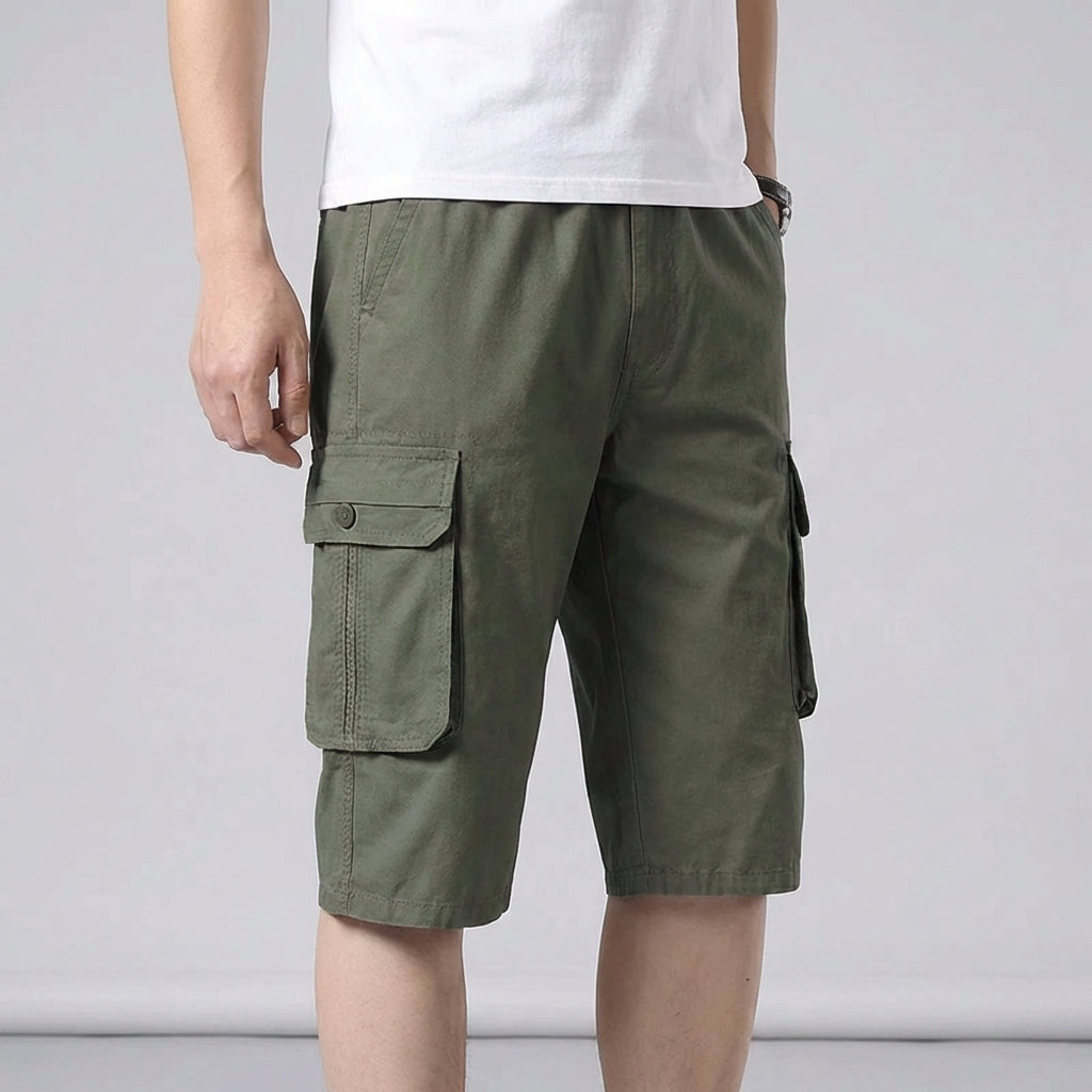 Nordspur | Cordovanx Loose Fit Cargo Shorts