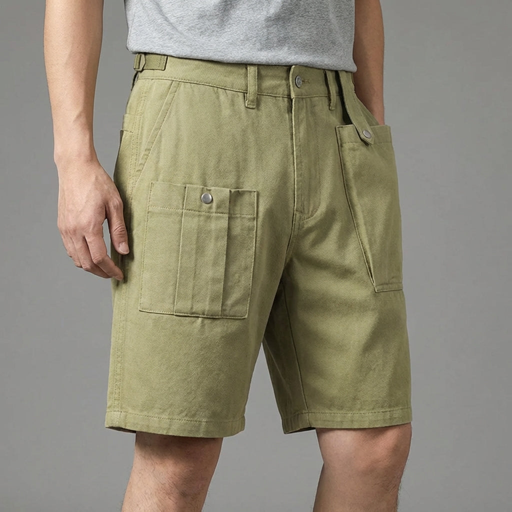 Nordspur | Cordran Straight Leg Cargo Shorts