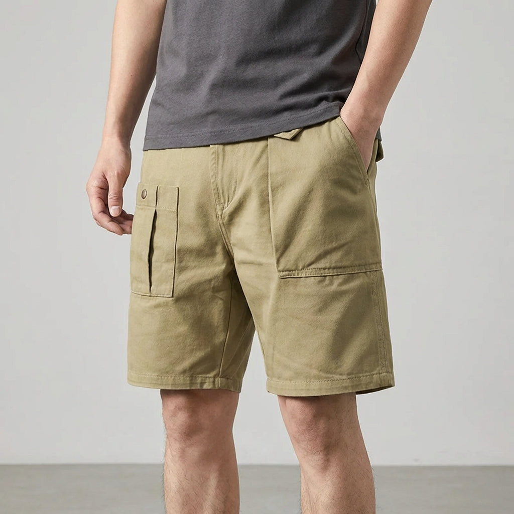 Nordspur | Cordran Straight Leg Cargo Shorts