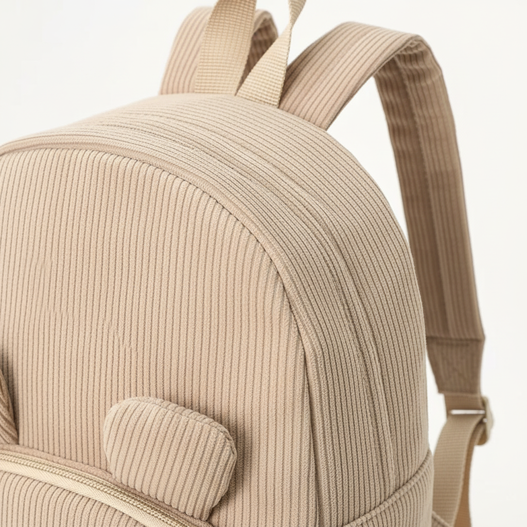 Nordspur | CorduBear Corduroy Plush Toddler Backpack