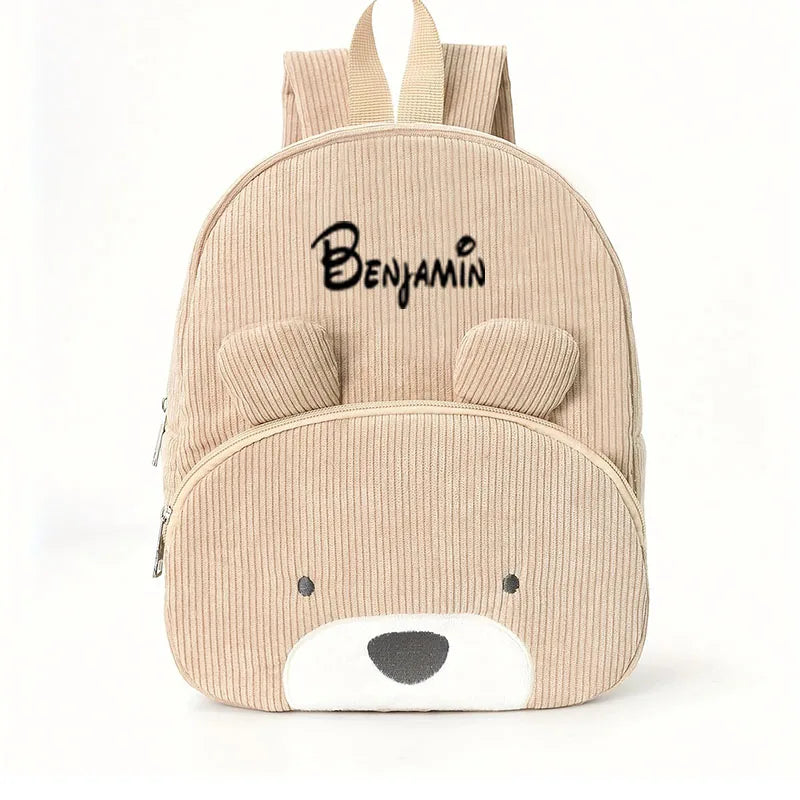 Nordspur | CorduBear Corduroy Plush Toddler Backpack