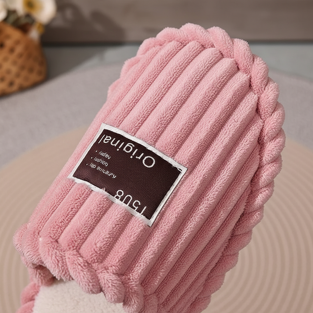 Nordspur | Corduroy Plush Indoor Slippers