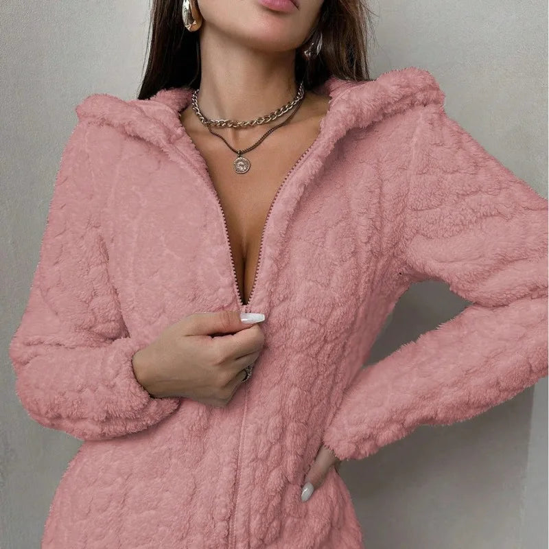 Nordspur | Cozycharm Hooded One Piece Loungewear