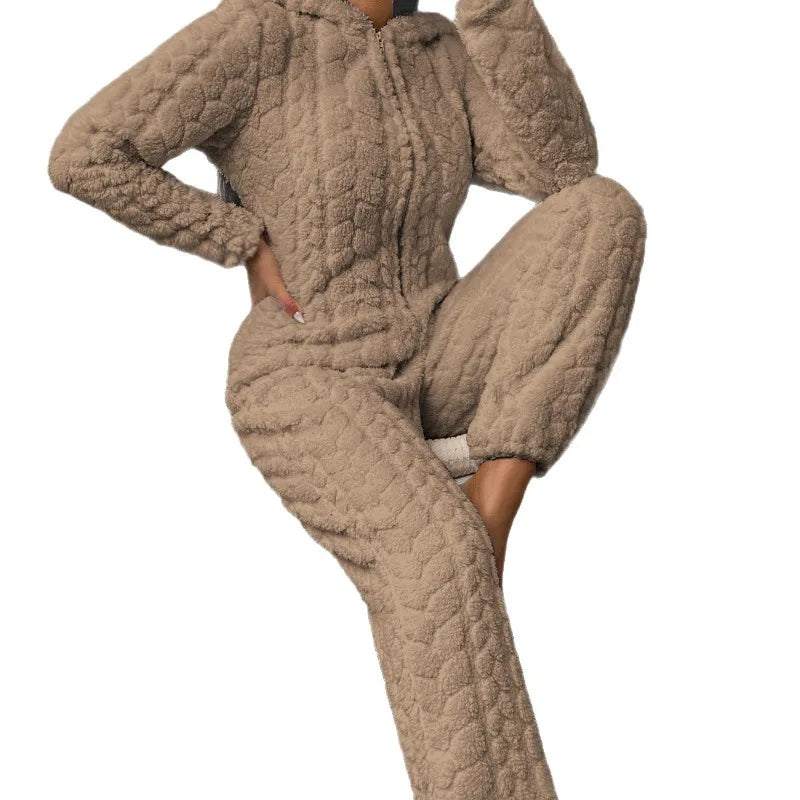 Nordspur | Cozycharm Hooded One Piece Loungewear