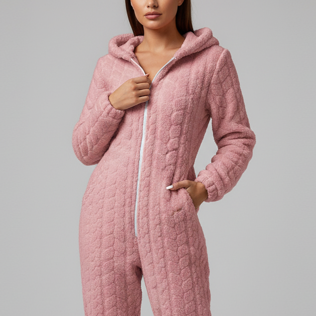 Nordspur | Cozycharm Hooded One Piece Loungewear