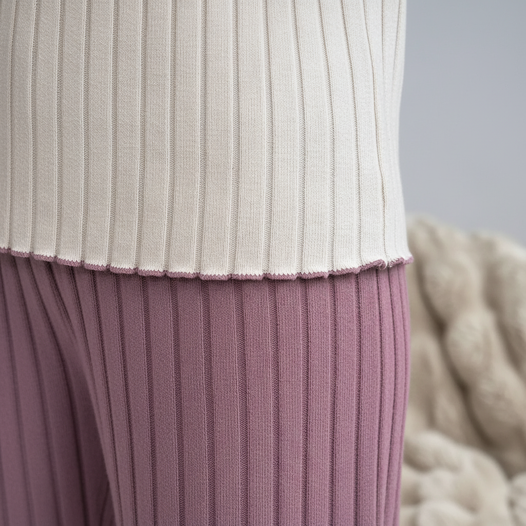 Nordspur | Cozyelle Ribbed Long Sleeve Top Set