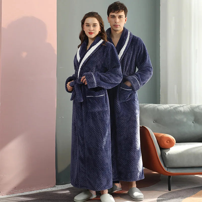 Nordspur | Cozynest Long Plush Bathrobe Gown