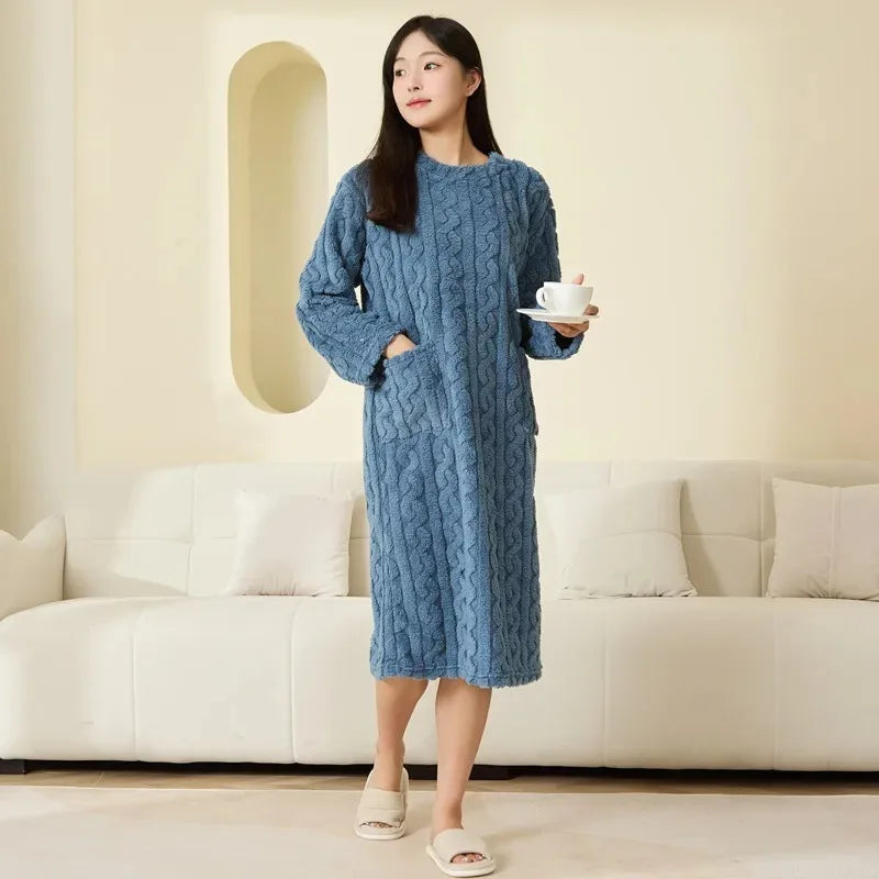 Nordspur | Cozyraze Thick Long Lounge Robe