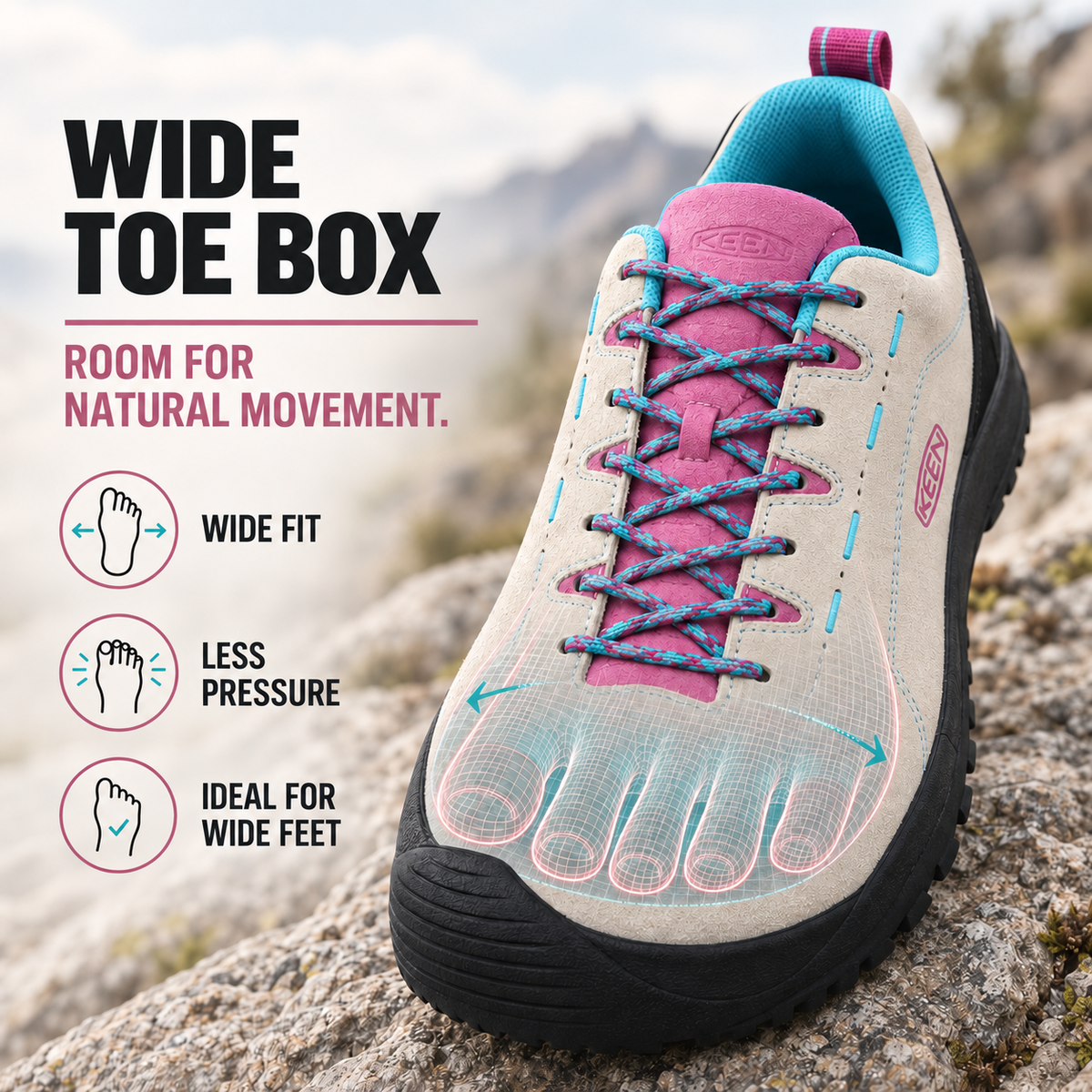 Nordspur | Cragnix Lace-Up Non-Slip Climbing Shoe For Men