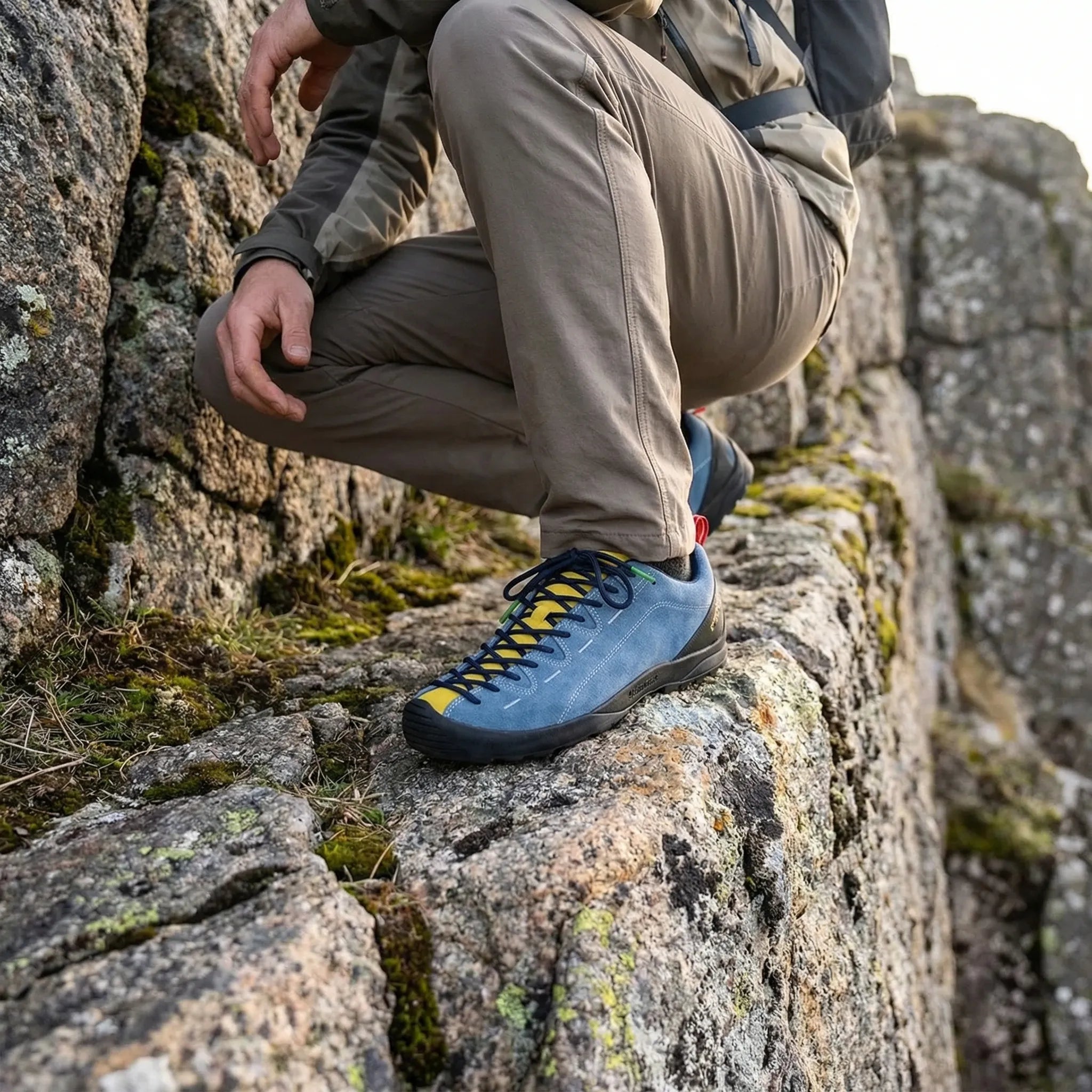 Nordspur | Cragnix Lace-Up Non-Slip Climbing Shoe For Men