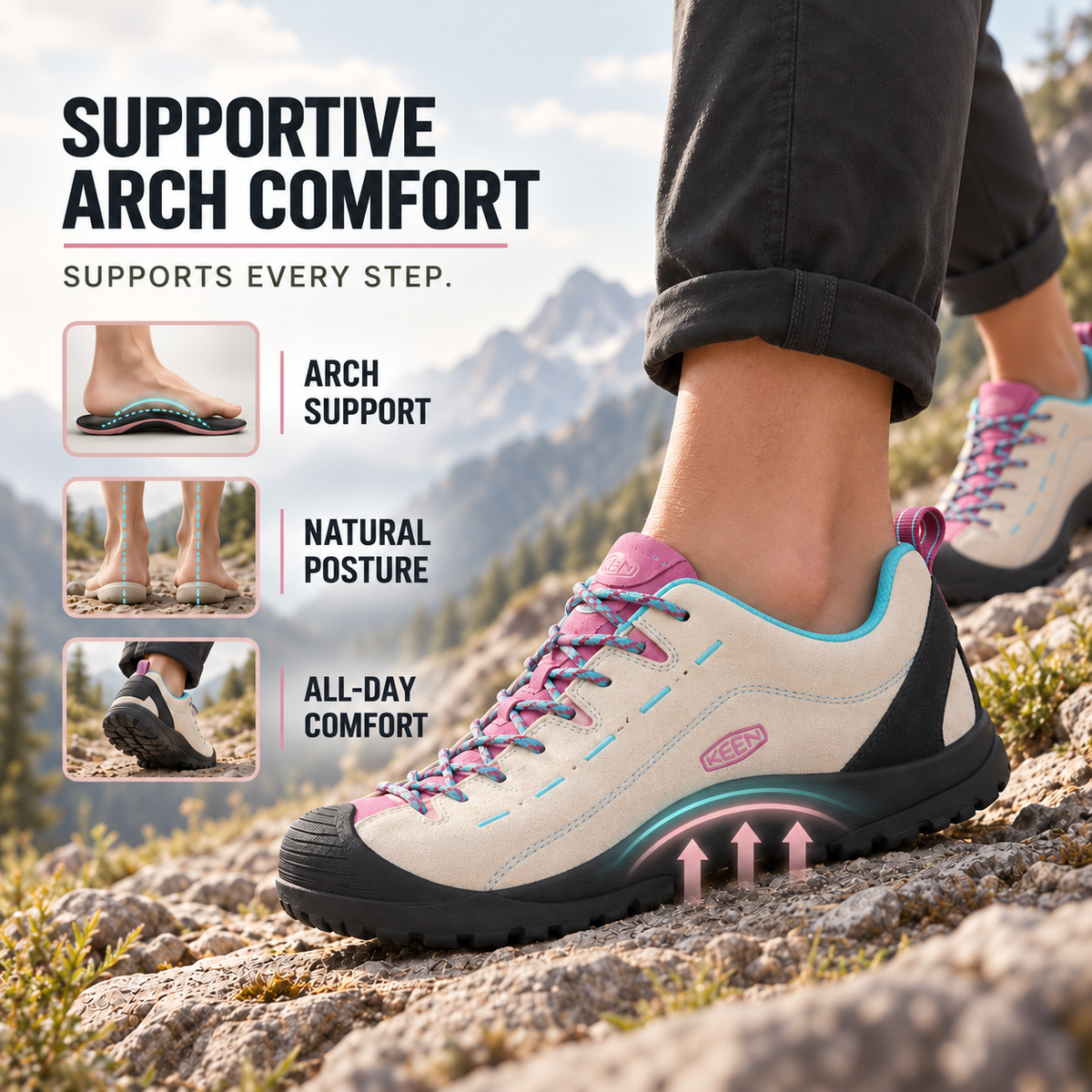 Nordspur | Cragnix Lace-Up Non-Slip Climbing Shoe For Men