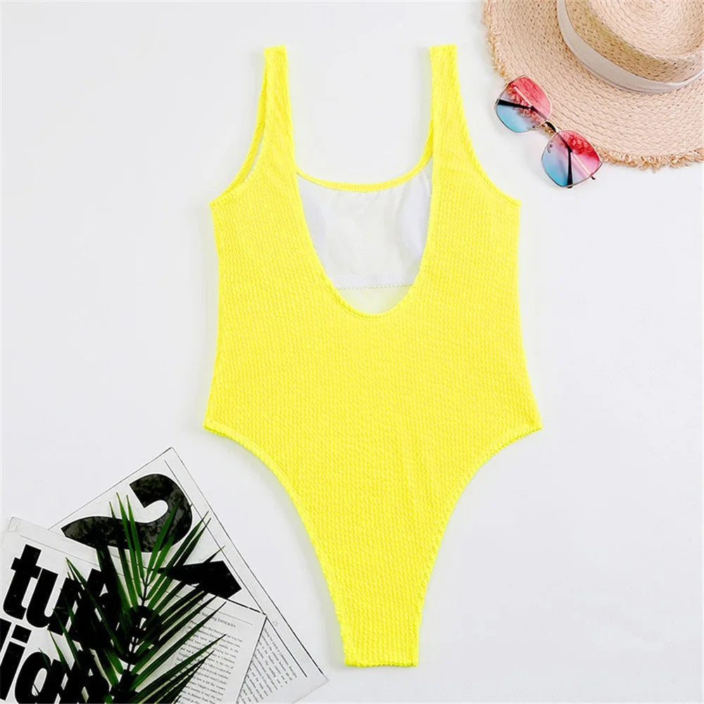 Nordspur | Cringlette Crinkle Textured One-Piece Swimsuit