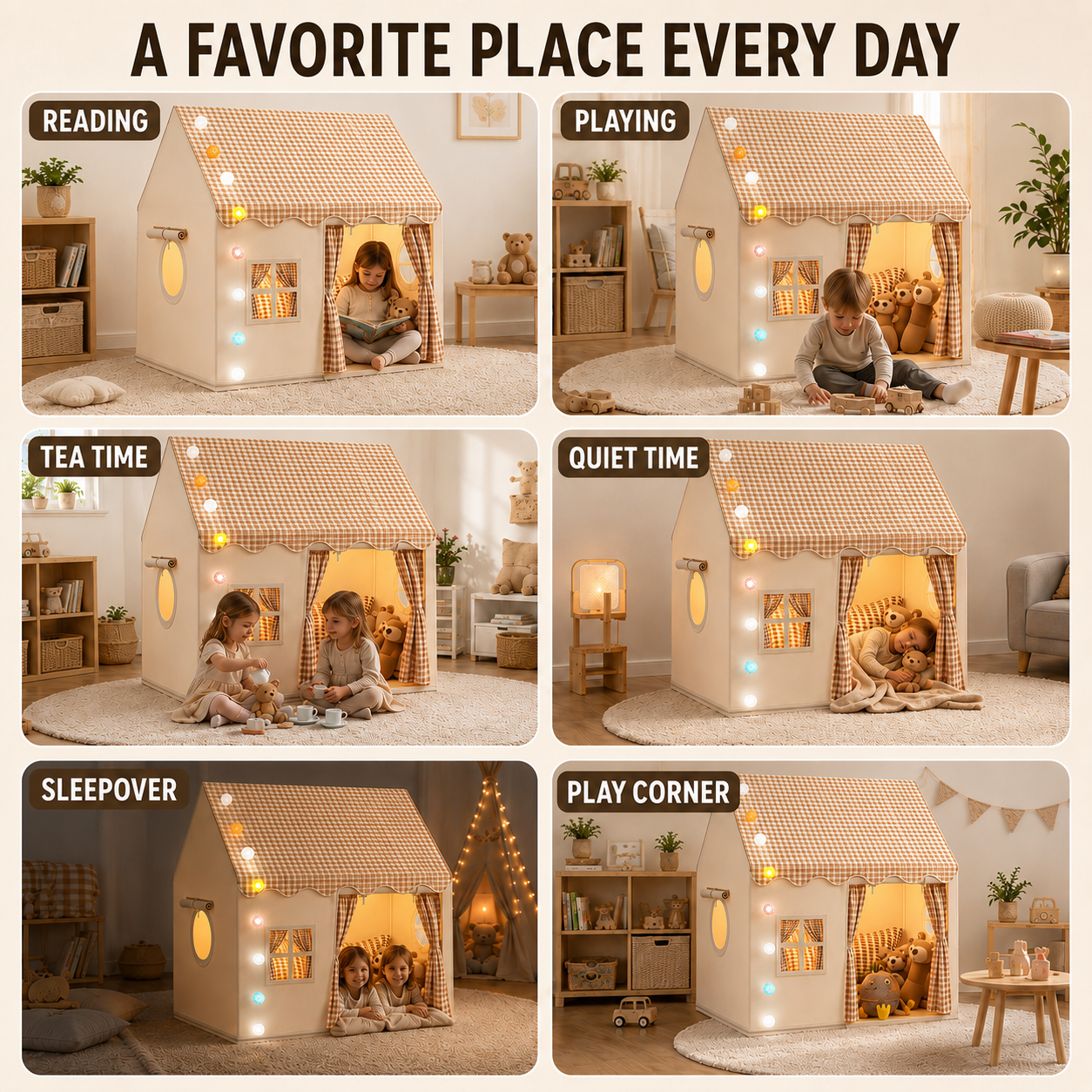 Nordspur | Cubbelle Foldable Children's Play Tent