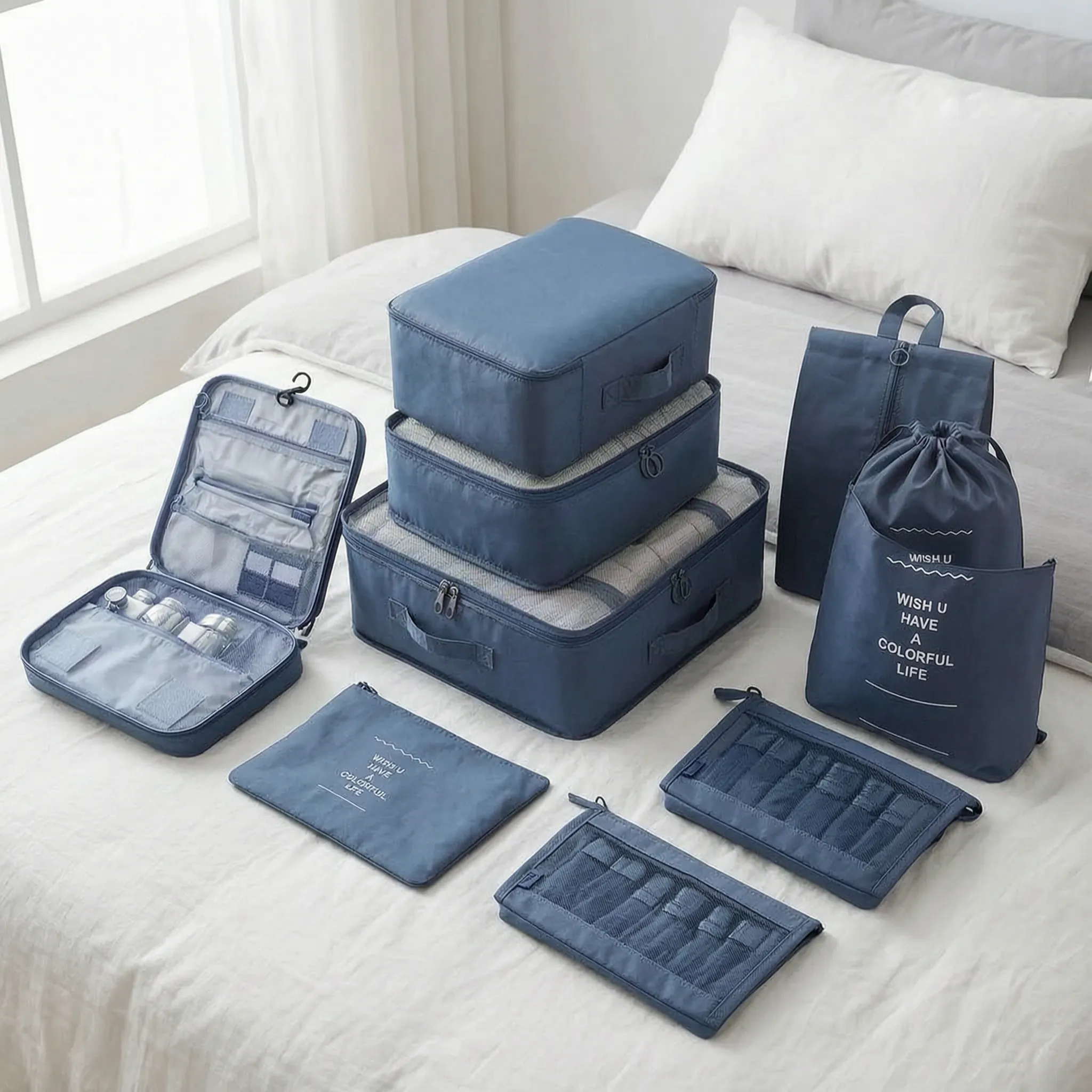 Nordspur | Cubina Multi-Piece Travel Organiser Set