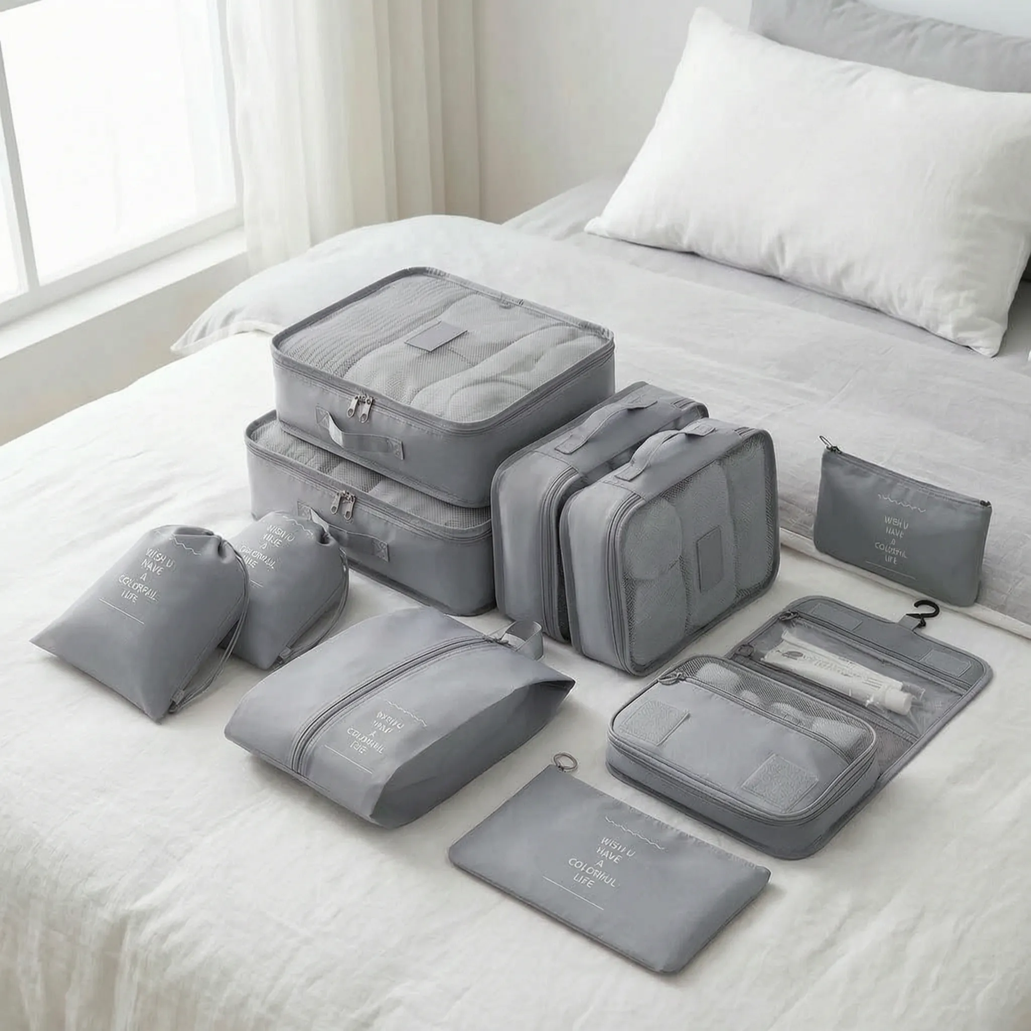 Nordspur | Cubina Multi-Piece Travel Organiser Set