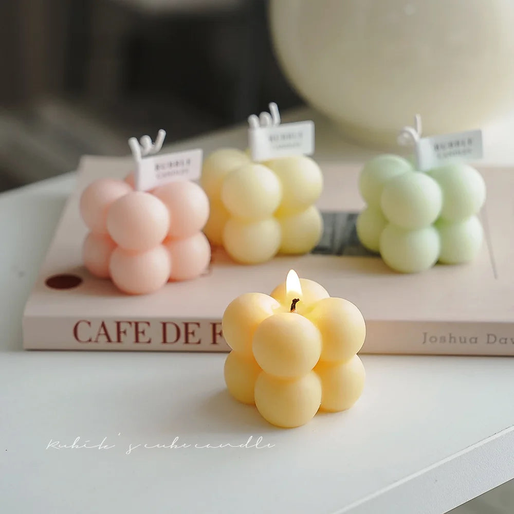 Nordspur | Cubora Geometric Bubble Shape Scented Candle