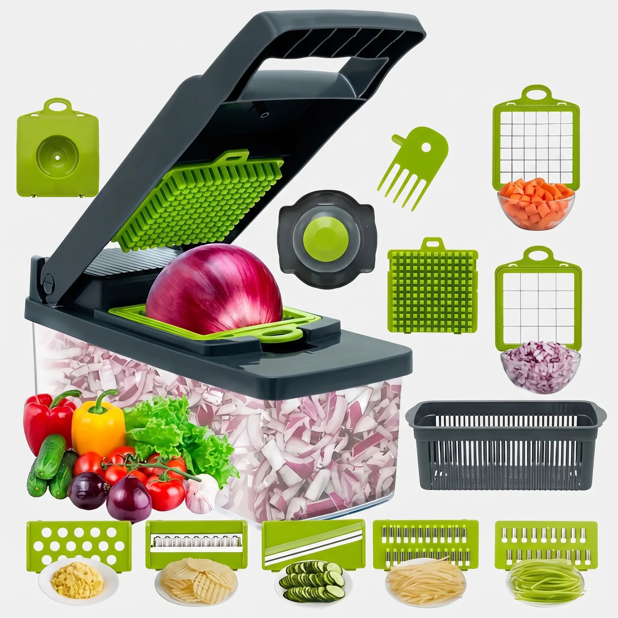 Nordspur | Culinix Multifunctional Manual Vegetable Chopper