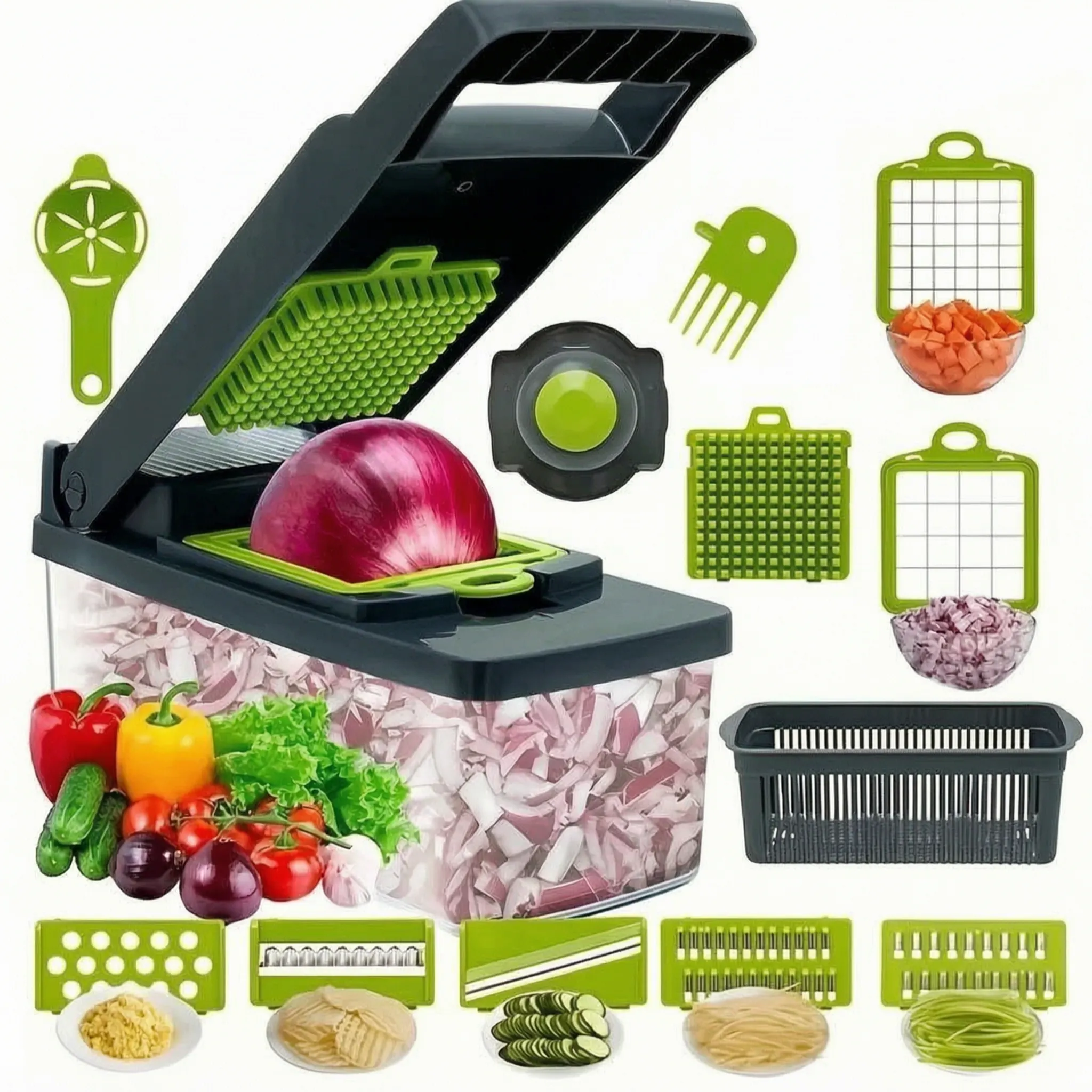 Nordspur | Culinix Multifunctional Manual Vegetable Chopper