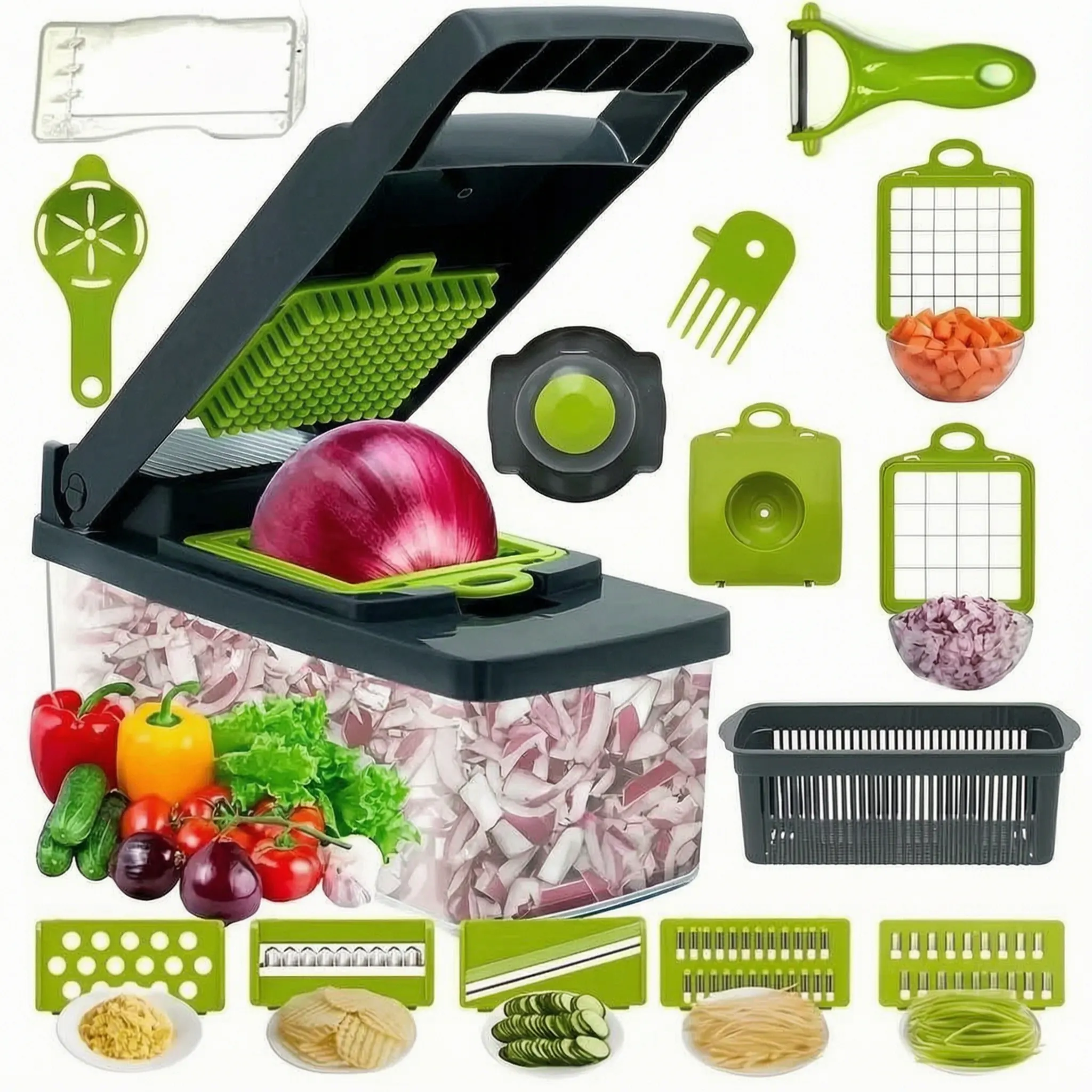 Nordspur | Culinix Multifunctional Manual Vegetable Chopper