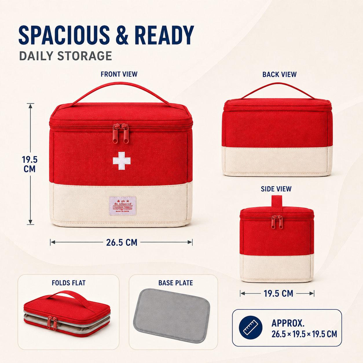 Nordspur | Curastow Portable Zip Medicine Pouch