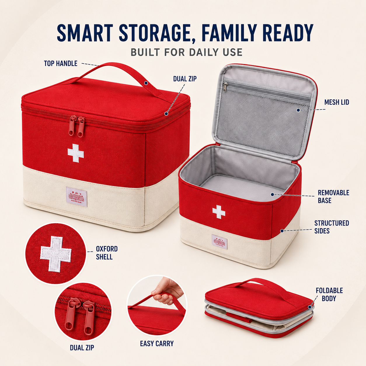 Nordspur | Curastow Portable Zip Medicine Pouch